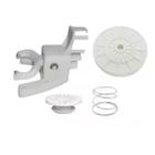 Kit suporte atuador polia flange lavadora colormaq lca11kg lca15kg