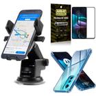 Kit Suporte Automático Edge 30 com Capa e Película 3D Armyshield