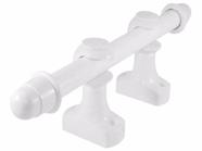 Kit Suporte Cortina para Varão 28mm Branco Pvc (par)