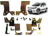 Kit suporte de trava elétrica fiat uno novo 4 portas