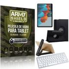 Kit Suporte Dobrável + Tab S7+ Plus 12.4' T970 T975 + Teclado sem fio + Capa + Película Armyshield