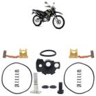 Kit Suporte Escovas XTZ 250 Lander 2013 A 2023 Completo