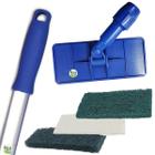 Kit Suporte Limpa Tudo + Cabo 1.4 M + Fibras 1 Verde - Star Clean Pro