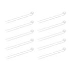 Kit Suporte Multiuso para Vassouras e Rodos com 10 Peças, 30cm Branco - Metalfer