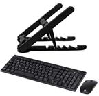 Kit Suporte Para Notebook + Teclado E Mouse Sem Fio Vinik CMW200 - VINIK E MASTICMOL