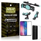 Kit Suporte Veicular 3 Em 1 Mi 9+Película 3D+Capa Anti Shock