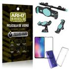 Kit Suporte Veicular 3 em 1 Mi 9 SE + Película 3D + Capa Anti Impacto - Armyshield