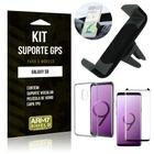 Kit Suporte Veicular Samsung Galaxy S9 Suporte + Capa + Película de Vidro - Armyshield