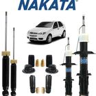 Kit Suspensao + 4 Amortecedor Nakata Palio Fire 2016