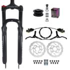 Kit Suspensão Bike Aro 29 Ahead Set + Freio à Disco Hidráulico + Caixa de Direção