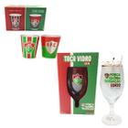 Kit Taça Windsor 330Ml Força Gloria Tradição + 2Un Copo Dose