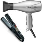 KIT TAIFF - SECADOR DE CABELO UNIQUE 3100W 220V + PRANCHA LOOK 450 230ºC BV