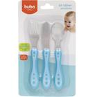 Kit Talher 3 Peças Buba Estrelinha Azul - 10676