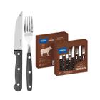 Kit Talheres para Churrasco 8 peças Brinox