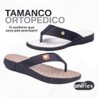 Kit Tamanco Chinelo Uniflex + Rasteirinha Ortopédico