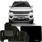 Kit Tapete Carpete Confort Jeep Compass 2016 17 6 Peças Completo