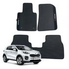 Kit Tapete Emborrachado Kia Sportage 2016 Em Diante 3 Peças