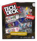 Kit Tech Deck Kit 6 Skate De Dedo Acessórios Dgk 2892 Sunny