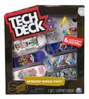 Kit Tech Deck Skate De Dedo E Acessorios Santa Cruz Sunny