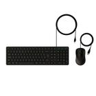 Kit Teclado E Mouse Com Fio Usb Intelbras Cci20 - Preto