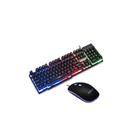 Kit Teclado e Mouse Gamer Com Led