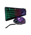 Kit Teclado E Mouse Gamer Preto Led Rgb Gaming Hp - Lehmox