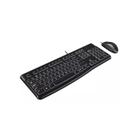 Kit Teclado e Mouse Home Office Com Fio USB Compatível com Mac e Windows 