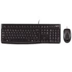 Kit Teclado e Mouse Logitech MK120 Preto USB ABNT2