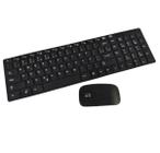 Kit Teclado E Mouse Sem Fio Alcance 10M Slim Fino Preto Usb - Lehmox