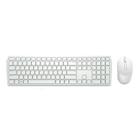 Kit Teclado e mouse sem fio Dell Pro KM5221W Branco
