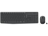 Kit Teclado e Mouse Sem Fio Logitech MK235