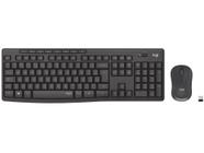 Kit Teclado e Mouse sem Fio Logitech MK295 Silent