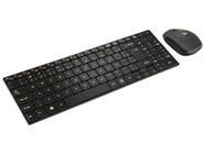 Kit Teclado e Mouse Sem Fio Multilaser - Slim