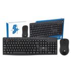 Kit Teclado e Mouse sem Fio Para Computador Para Empresa - A.R Variedades MT