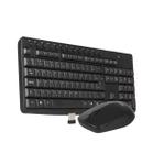 Kit Teclado E Mouse Sem Fio USB Wireless 2.4ghz Preto - weib