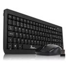 Kit teclado e mouse sem fio wireless preto 