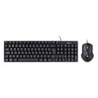 Kit Teclado E Mouse Usb 1200Dpi Cabo 1.8M Preto Corp Cc200