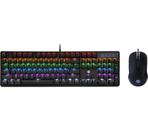 Kit Teclado e Mouse USB Gaming Mechan GM200 Preto - HP