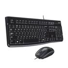 Kit Teclado E Mouse Usb Logitech Mk120 Para Empresas - A.R Variedades Mt