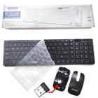 Kit Teclado E Mouse Wireles Sem Fio Computador e Notebook tc06