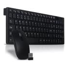 Kit Teclado E Mouse Wireless Sem Fio Ultra Slim K-06 Capa Silicone