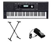 Kit Teclado Kurzweil KP100 com Suporte e Pedal Sustain