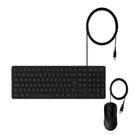 Kit Teclado/Mouse Intelbras CCI20 Com Fio, Preto