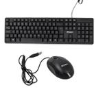 Kit Teclado Mouse Ktrok Office Fio Usb.2 Abnt2 Ergonômico