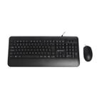 Kit Teclado + Mouse Usb Kt-200Bk Preto - C3Tech