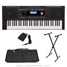 Kit Teclado Roland Arranjador E-X20A com Capa, Suporte e Pedal Sustain