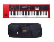 Kit Teclado Teclado Sintetizador Roland XPS30 RD Com Capa