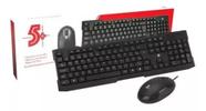 Kit Teclado Usb Office + Mouse Usb Office 1000 Dpi 5 - 5+