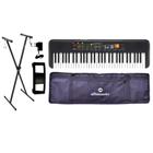 Kit Teclado Yamaha PSR-F52 + Capa + Suporte + Acessórios