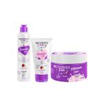 Kit Teens Fun Lisos (Shampoo + Máscara + Finalizador) Bio Extratus Tratamento Eficaz e Rápido